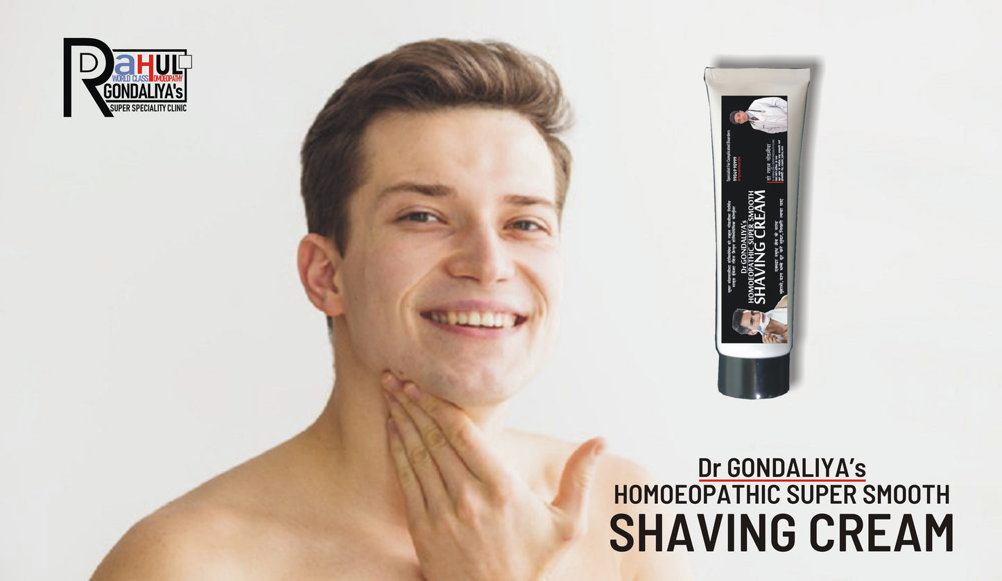 Dr GONDALIYA’s™ Homoeopathic Super Smooth Shaving Cream