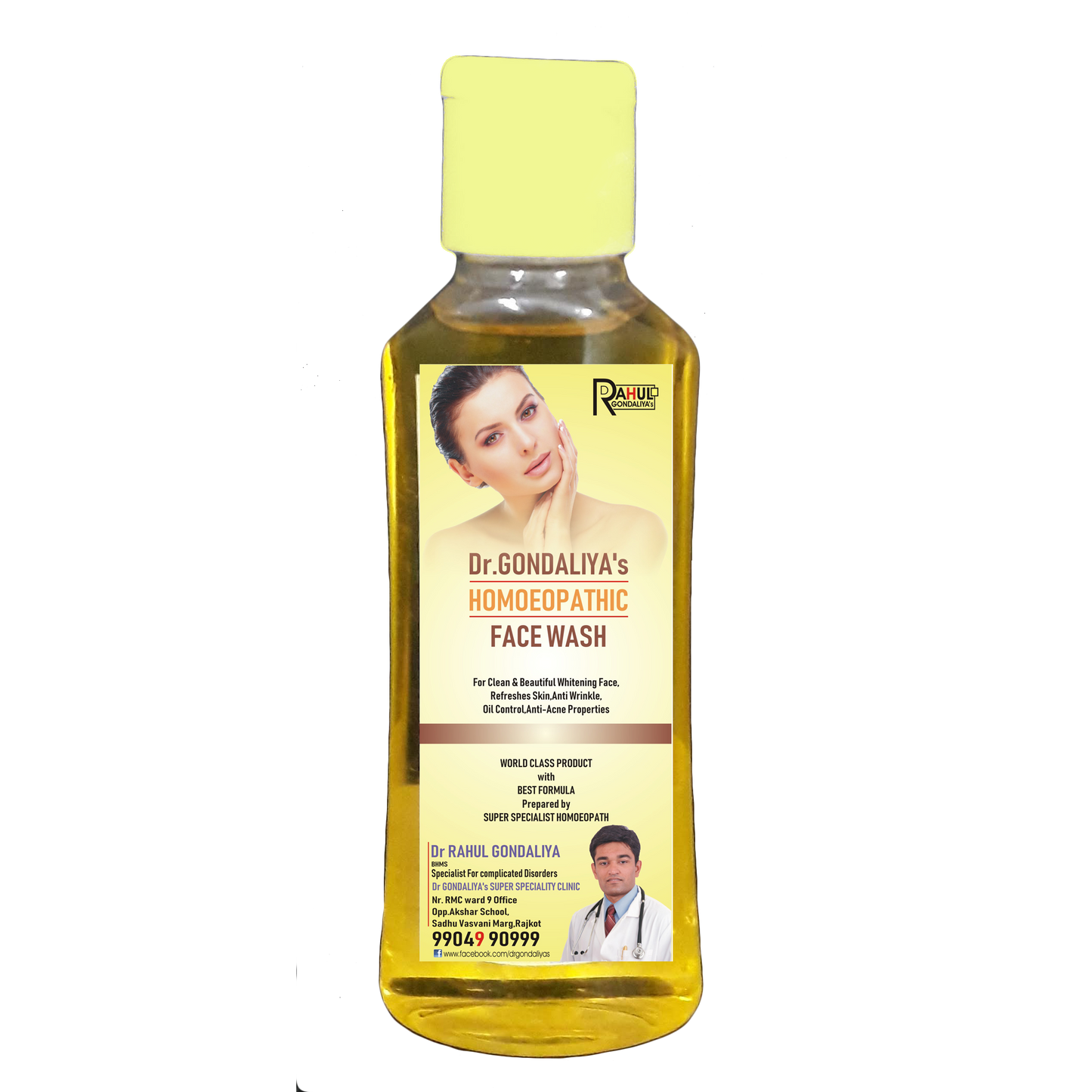 Dr GONDALIYA’s™ Homoeopathic Glowing Face Wash