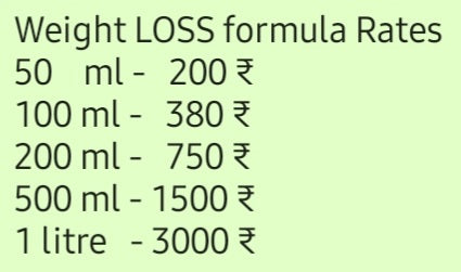 Dr GONDALIYA’s™ Homoeopathic Weight Loss Formula