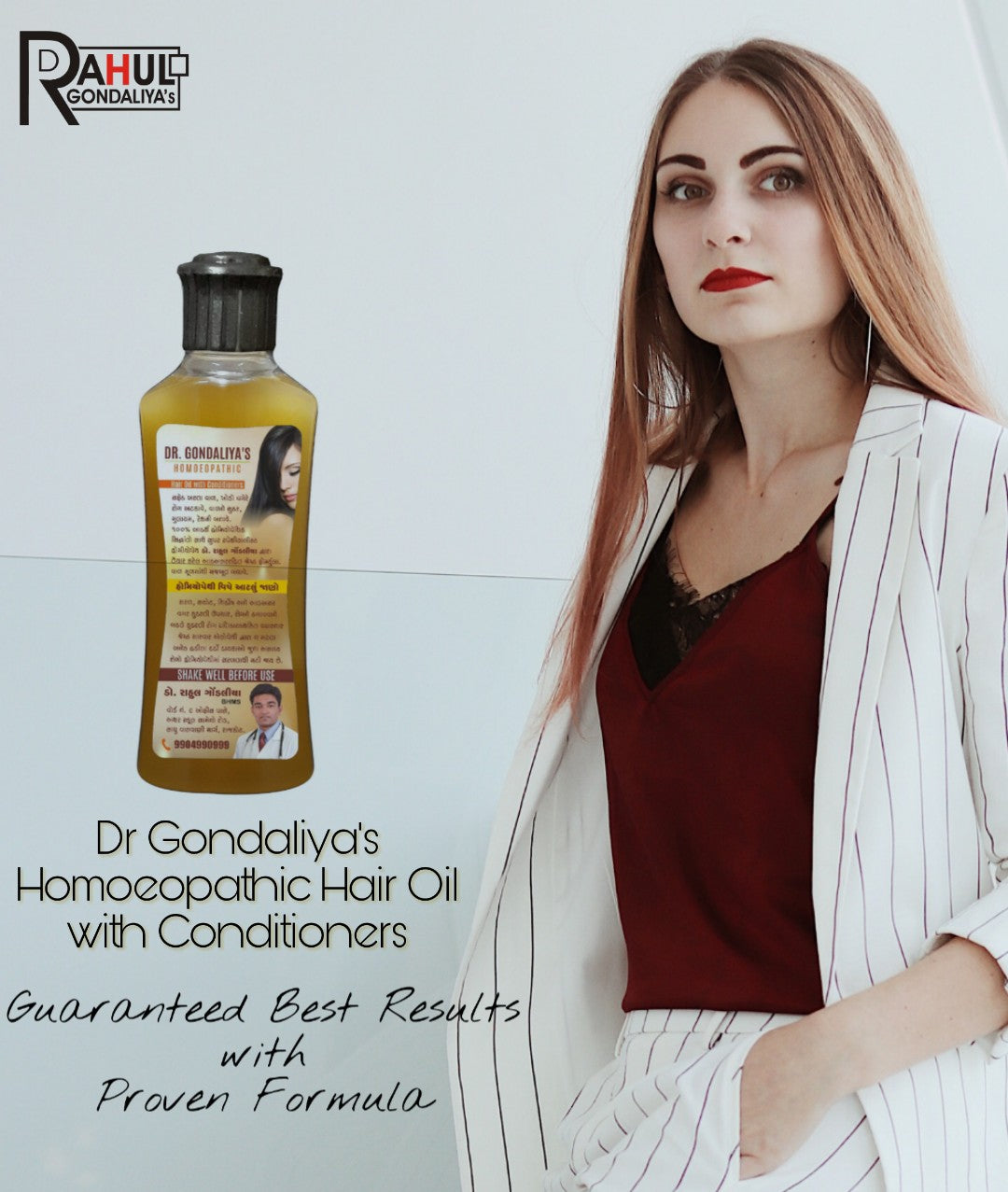 Dr GONDALIYA’s™ Homoeopathic Non Sticky Hair Oil