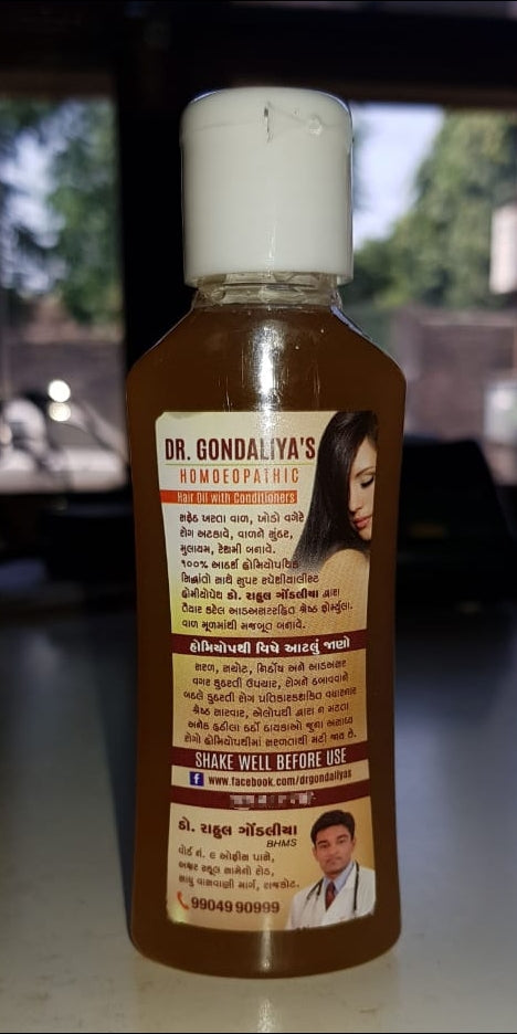 Dr GONDALIYA’s™ Homoeopathic Non Sticky Hair Oil