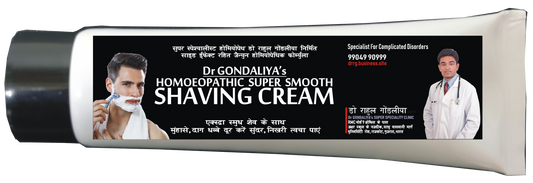 Dr GONDALIYA’s™ Homoeopathic Super Smooth Shaving Cream