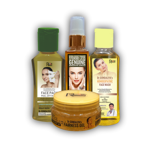 Face Care Combo = Face Wash + Fairness Gel + Face Serum + Face Pack (50 ml/gm)